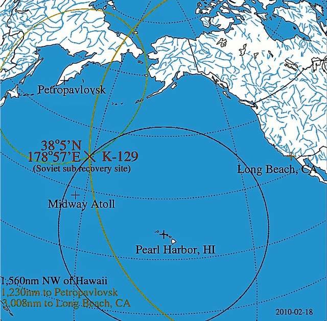 1968年苏联K-129潜艇事故：苏联放弃搜索，结果被美国偷偷捞走