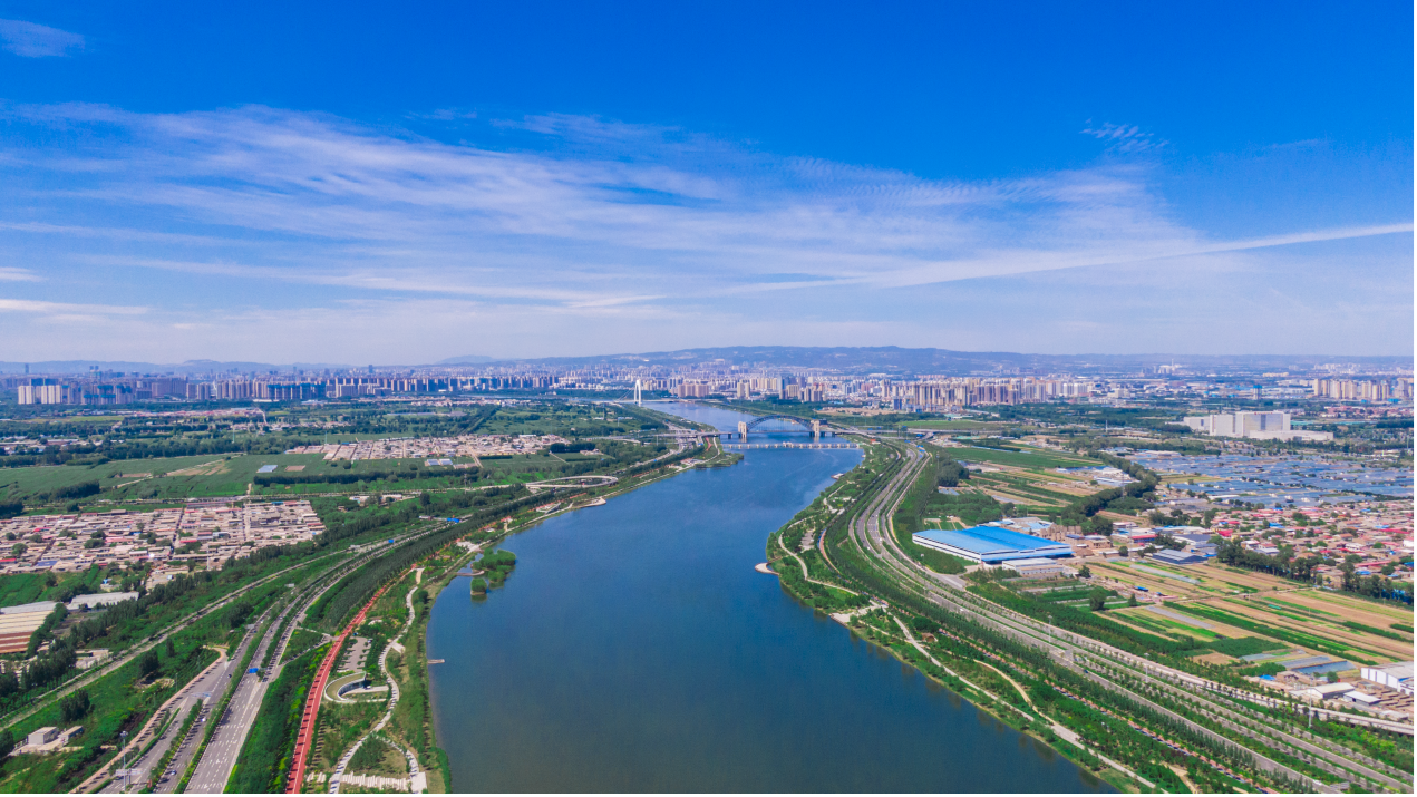 汾河太原段美景.太原市委宣传部供图