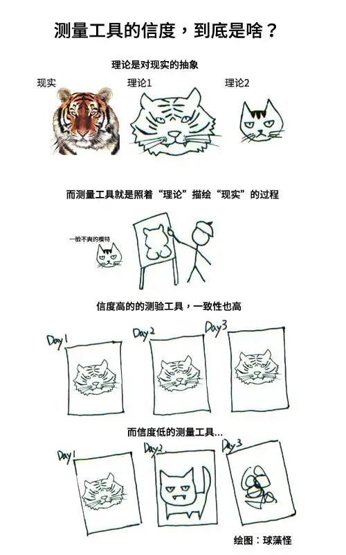 问题是,照猫画虎,画得再像也不是老虎.为什么会信度低呢?