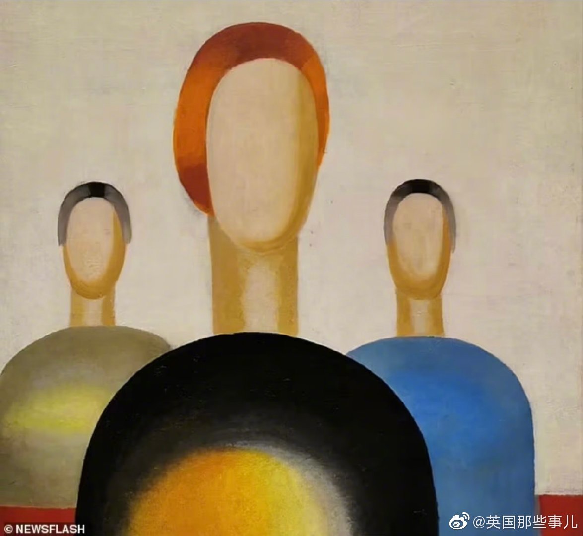 俄罗斯保安上班无聊给价值74万英镑的名画添了两对眼睛