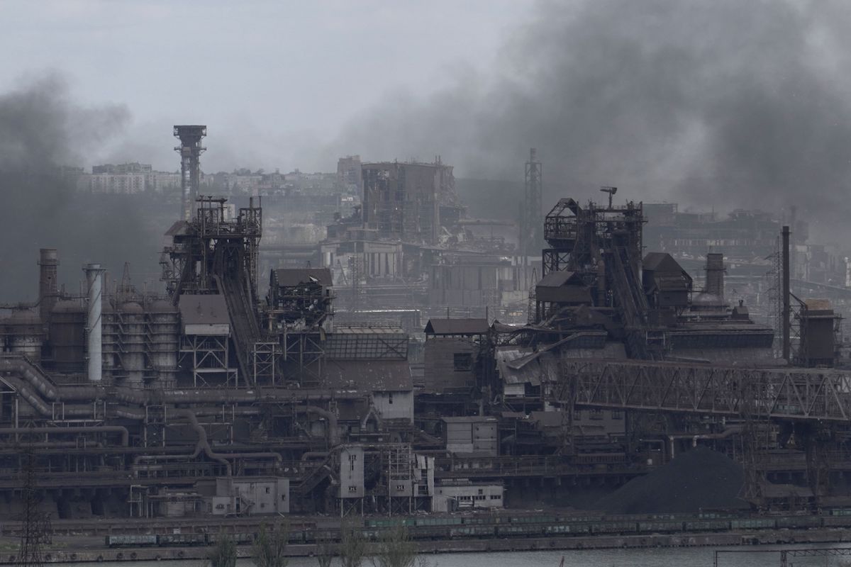 俄乌战局俄再攻亚速钢铁厂乌发布亚速营士兵受伤照