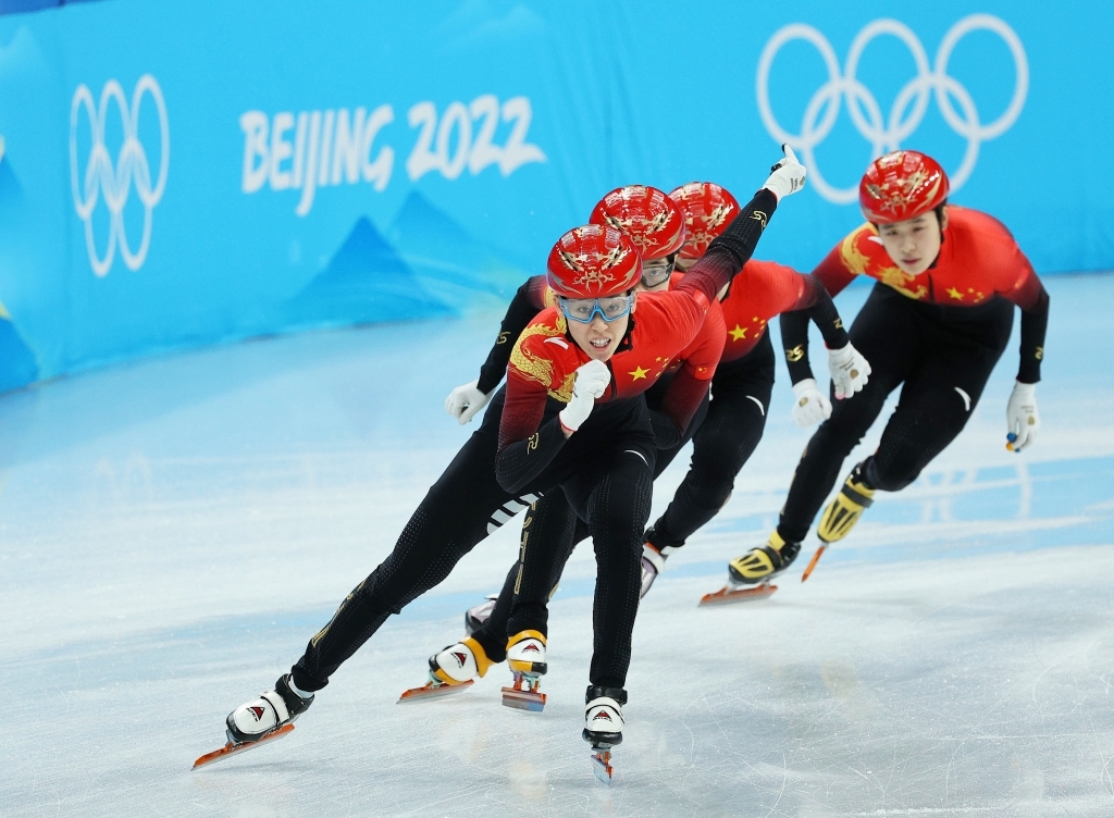 冬奥会首个金牌日来临中国短道速滑队冲金
