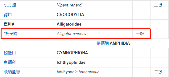 提到鳄鱼,大家首先想到的是国家一级保护动物"扬子鳄",它是与恐龙同期