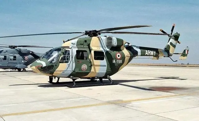 印军一直升机在中印边境附近坠毁 5人死亡