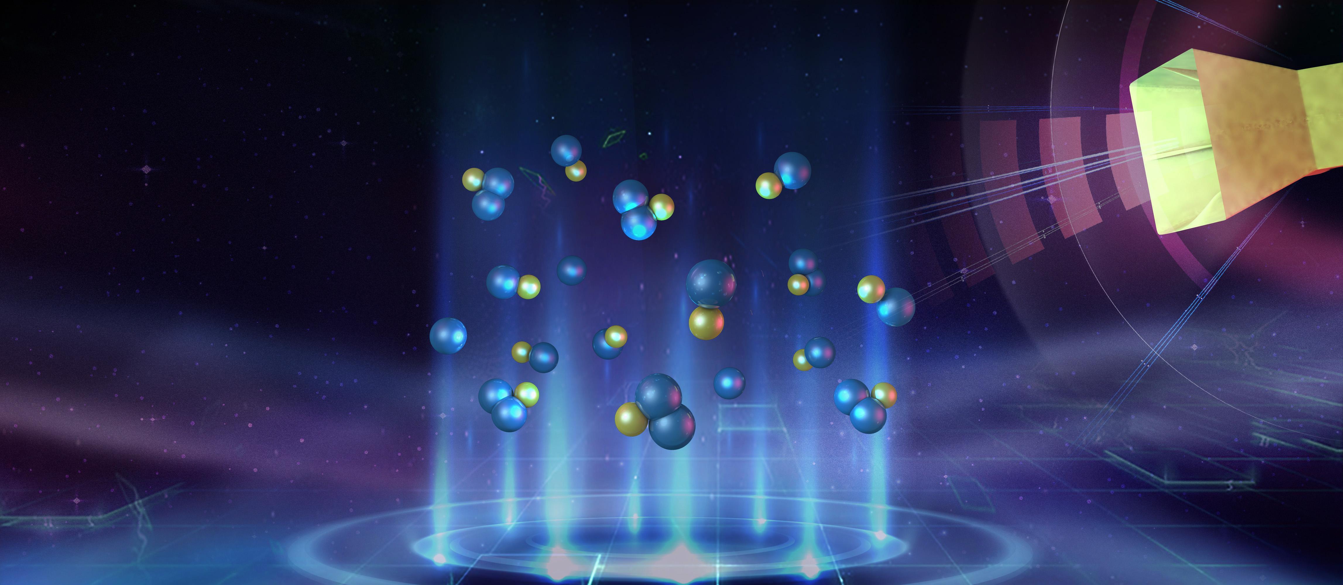 中国首次在超冷原子分子混合气中实现三原子分子的量子相干合成_凤凰