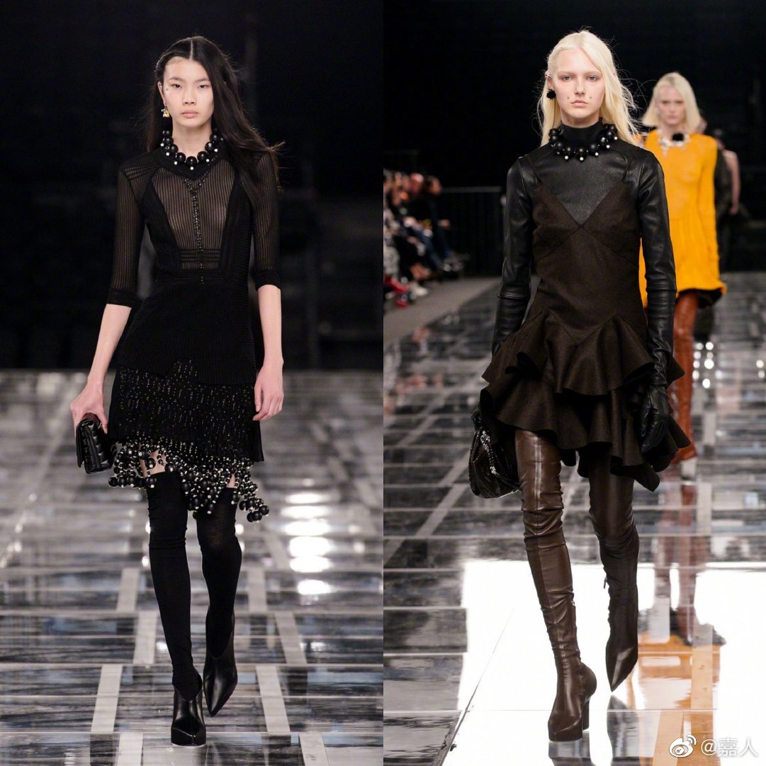 巴黎时装周givenchy2022秋冬系列比上一季更加年轻且