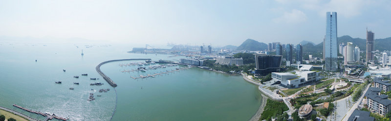 槇文彦设计的深圳海上世界文化艺术中心©️Maki and Associates