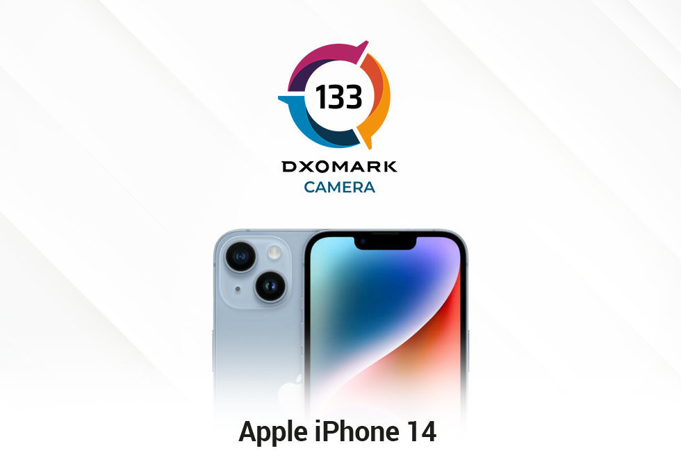 苹果iPhone 14 DXOMARK影像测试133分，排名第16-QQ1000资源网