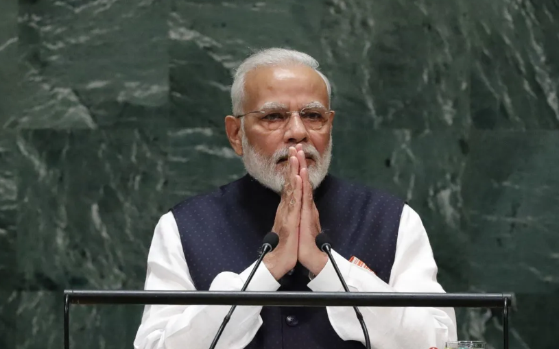 印度总理莫迪,资料图 图源:印媒