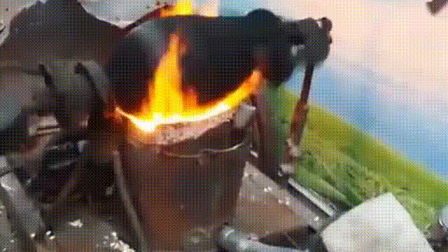 中国老式爆米花机走红美国 祖传粮食放大器竟有英国血统
