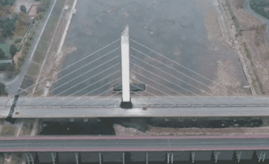 用时4.5秒！实拍浙江金婺大桥爆破 260米大桥瞬间坍塌