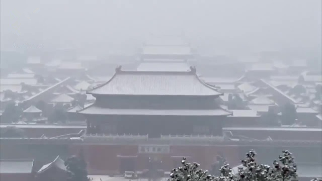 故宫闭馆？他们凌晨5点爬上景山俯瞰：很有意境