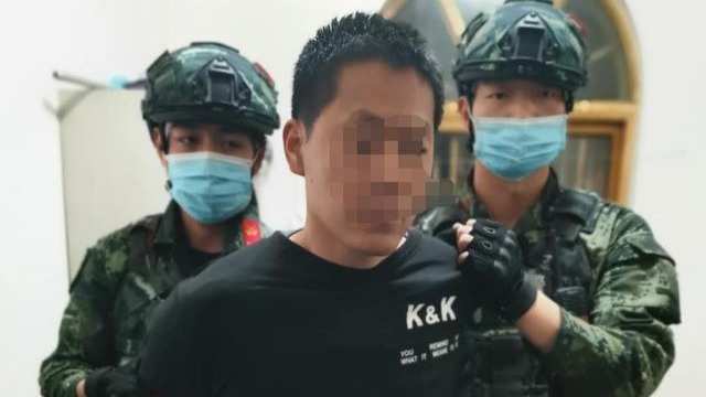 实拍抓捕现场:保定一家四口灭门惨案嫌犯落网