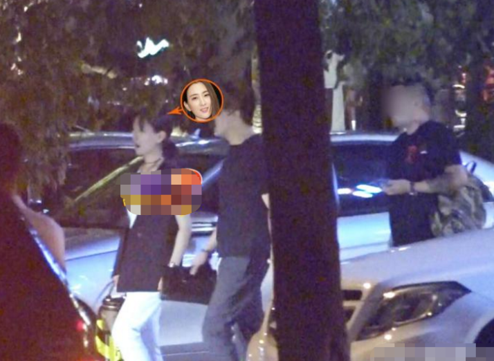 马苏深夜密会两男，吞云吐雾动作熟练