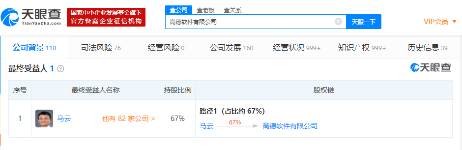 马云卸任阿里董事局主席 仍为高德、口碑等企业最终受益人