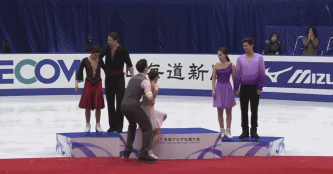 冰舞界的“刘昊然与苍井优”，27cm身高差萌炸：这对分配的CP太甜了！