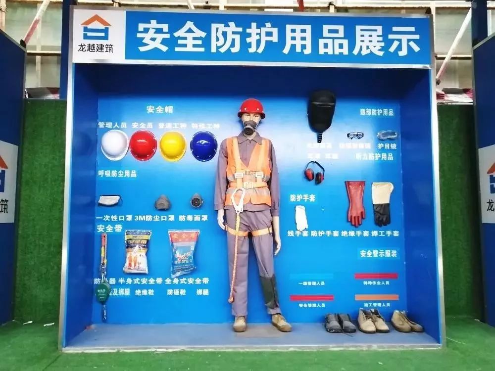 安全防护用品展示