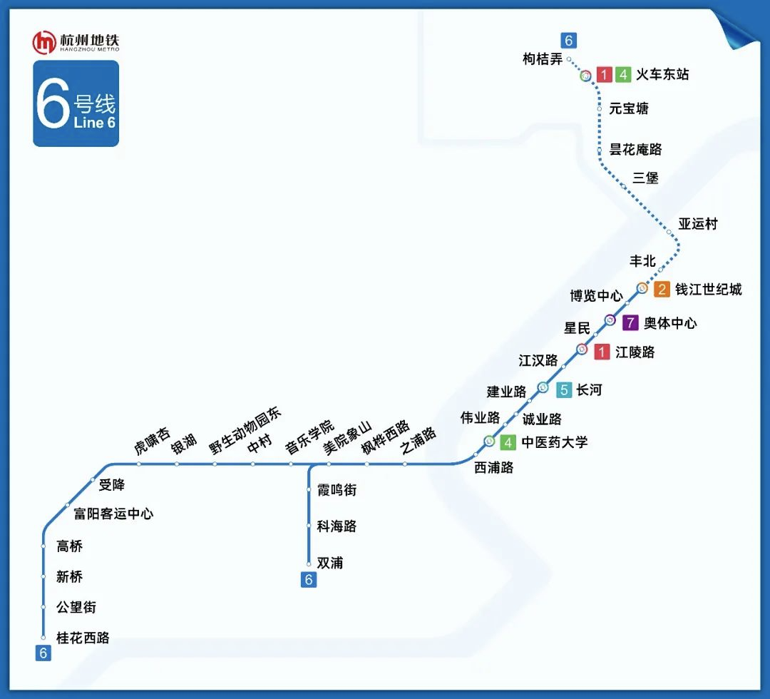 地铁6,7号线,杭富线沿线各站点呢,又有哪些新盘供应?