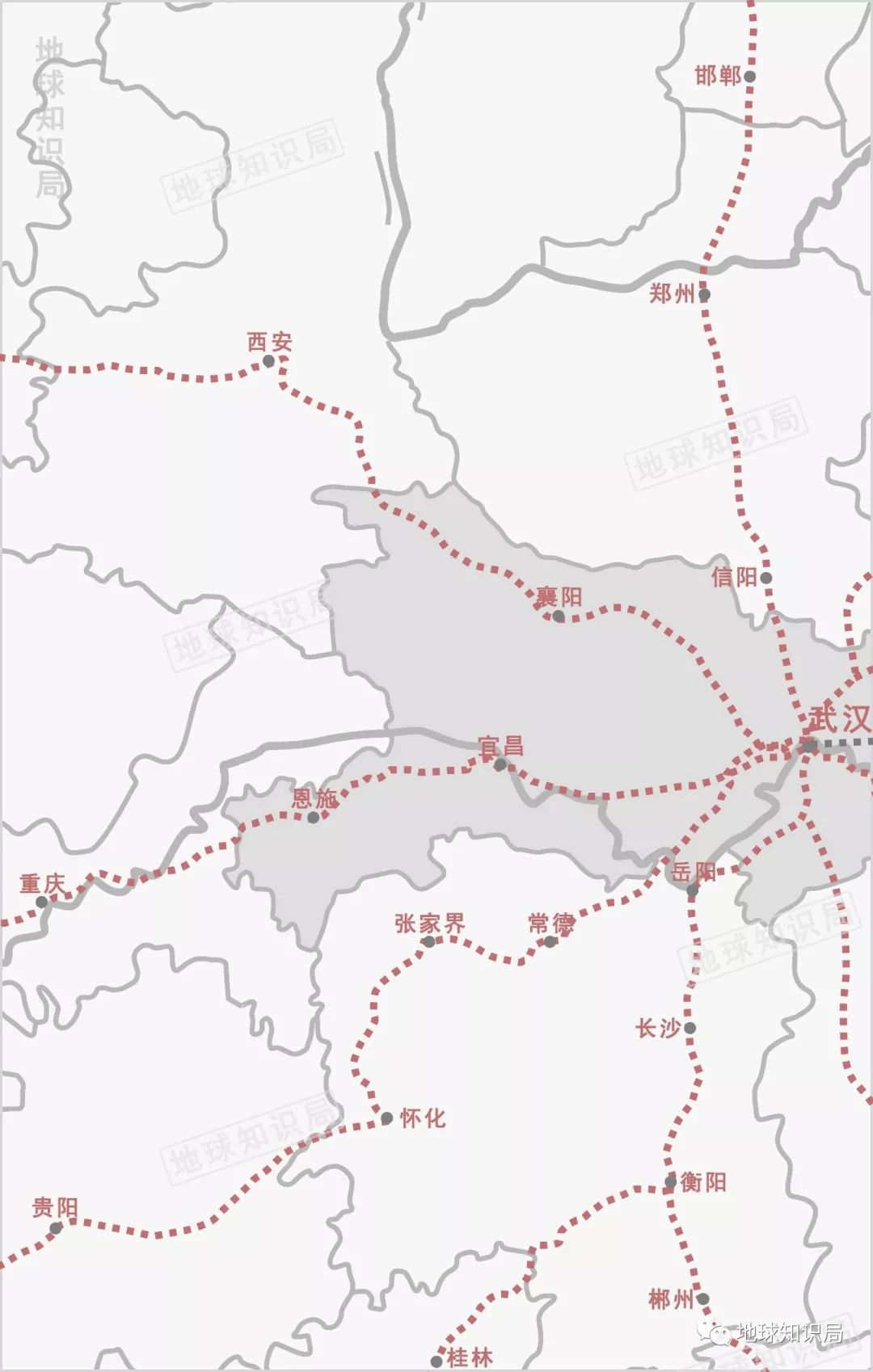 我们研究了一下如何避开武汉，几乎不可能