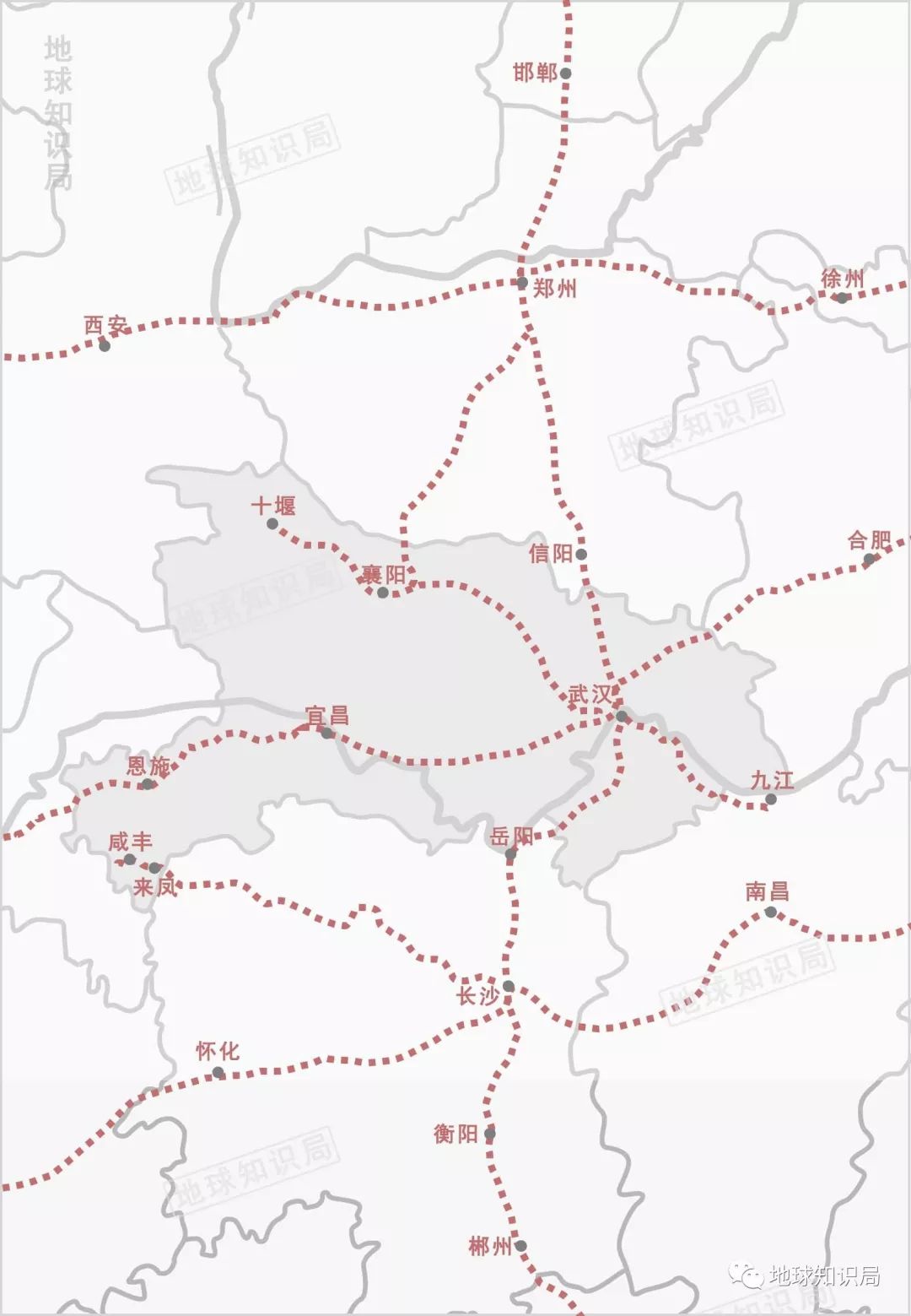 我们研究了一下如何避开武汉，几乎不可能