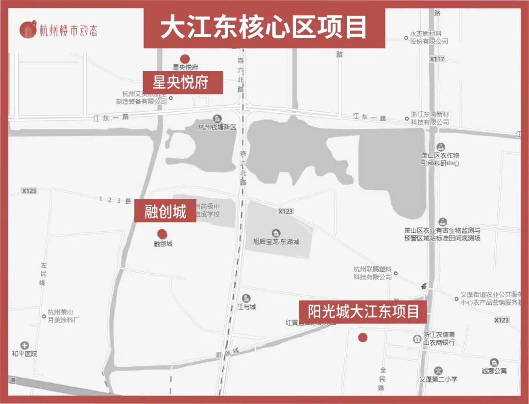 大江东核心区项目一览 夺得两次"万人摇"的龙湖江与城,住宅项目