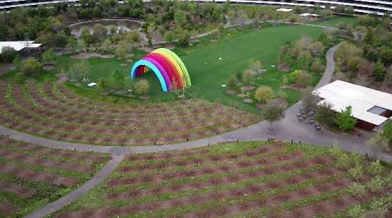 员工在家办公 苹果总部apple park成"鬼城"富士康称,公司在中国内地的