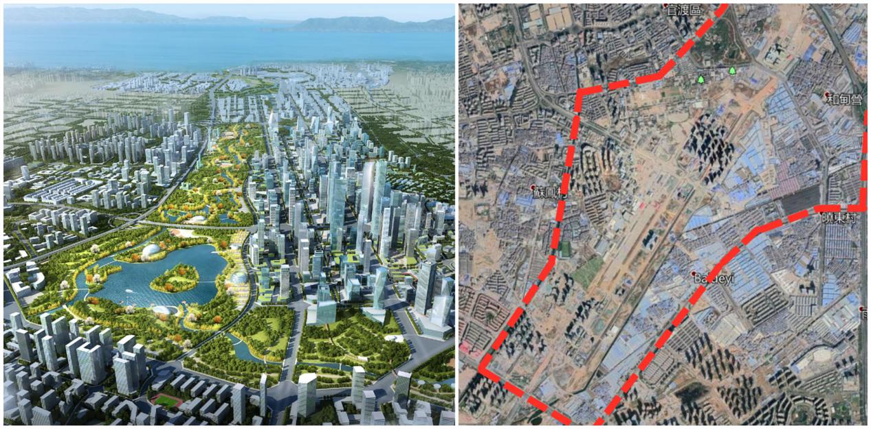 巫家坝中央公园还没开建 公园一线好地已瓜分殆尽