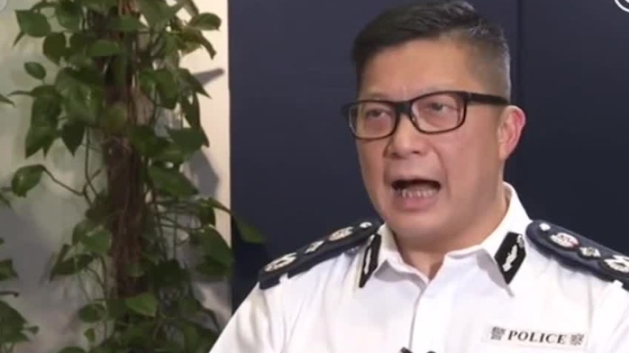 香港警队一哥国安立法非常重要有助打击港独势力