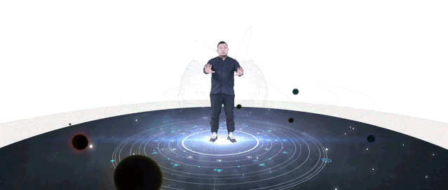 3d全息沉浸式体验 上帝视角 ai人工智能 线上发布会可以这么酷炫