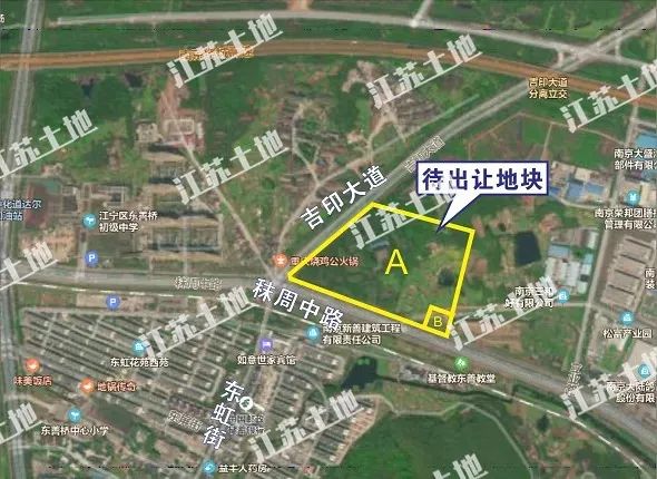 南京网上房地产 江宁 东善桥 地块航拍图 地理位置:东至规划道路 南