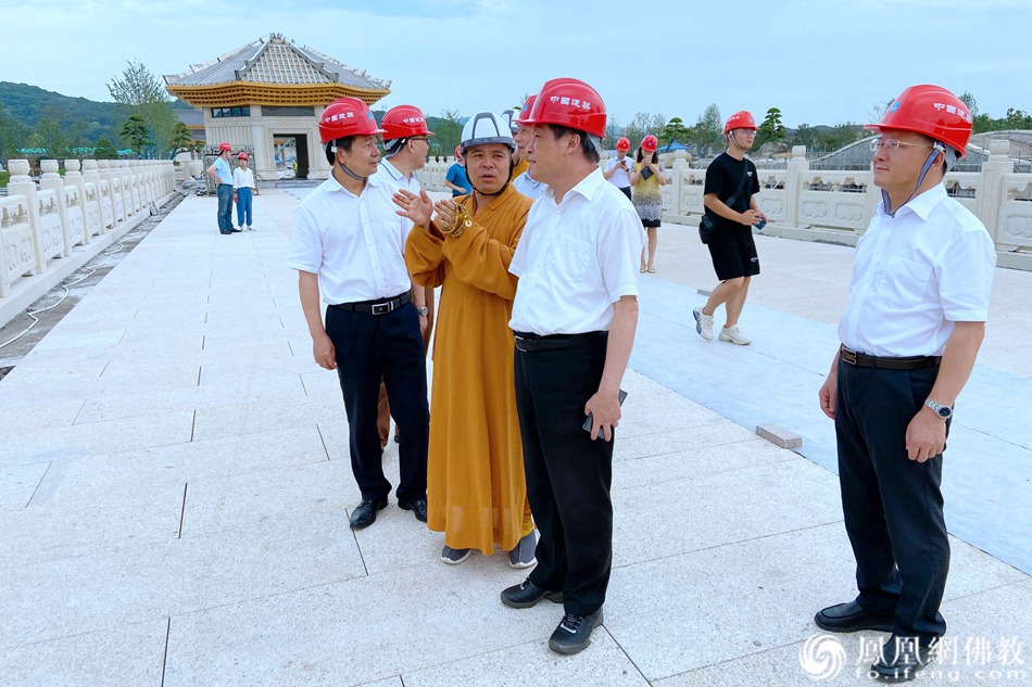 浙江省政协副主席孙景淼调研观音文化园(观音法界)项目