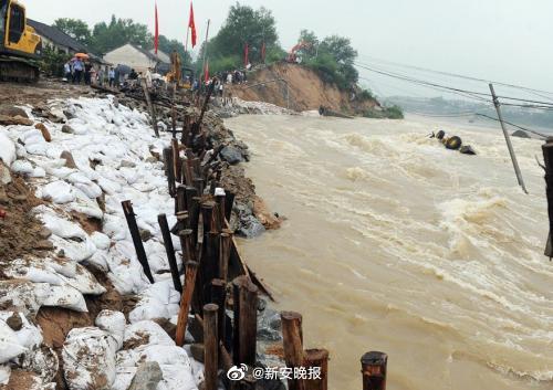 强降雨造成安徽399.2万人受灾 直接损失152.7亿元