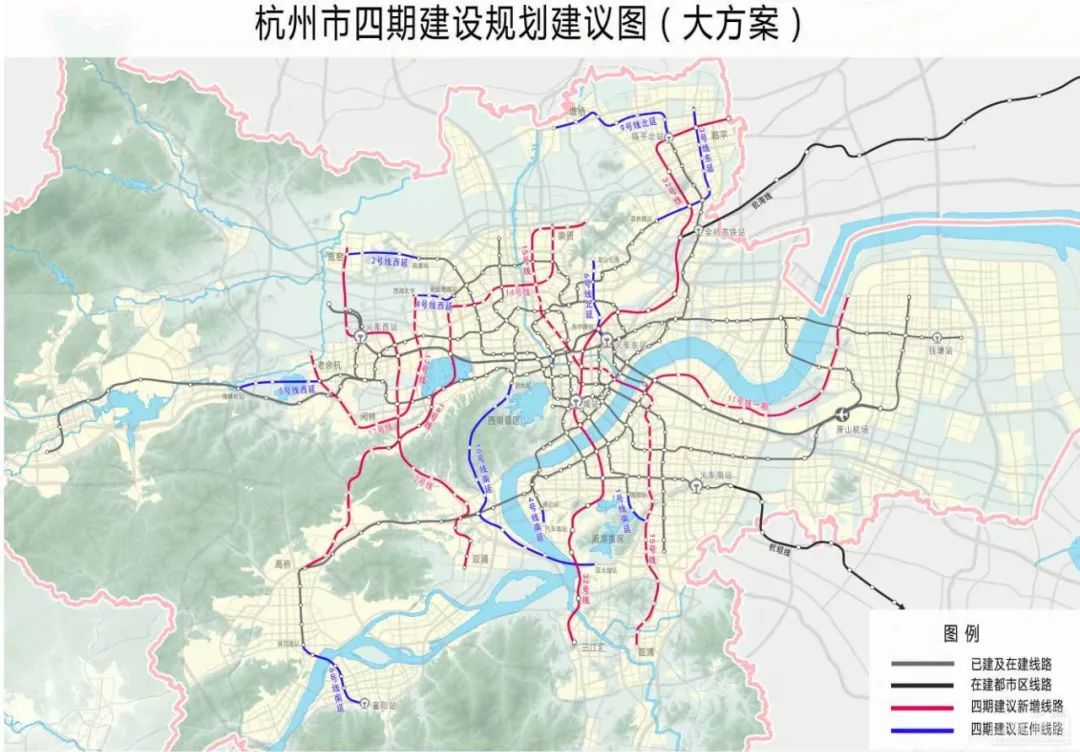 杭州地铁四期大猜想之14号线:不只是崇贤 还有这些板块