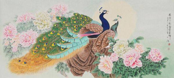 卧室温馨挂画选什么好 花鸟画给生活锦上添花