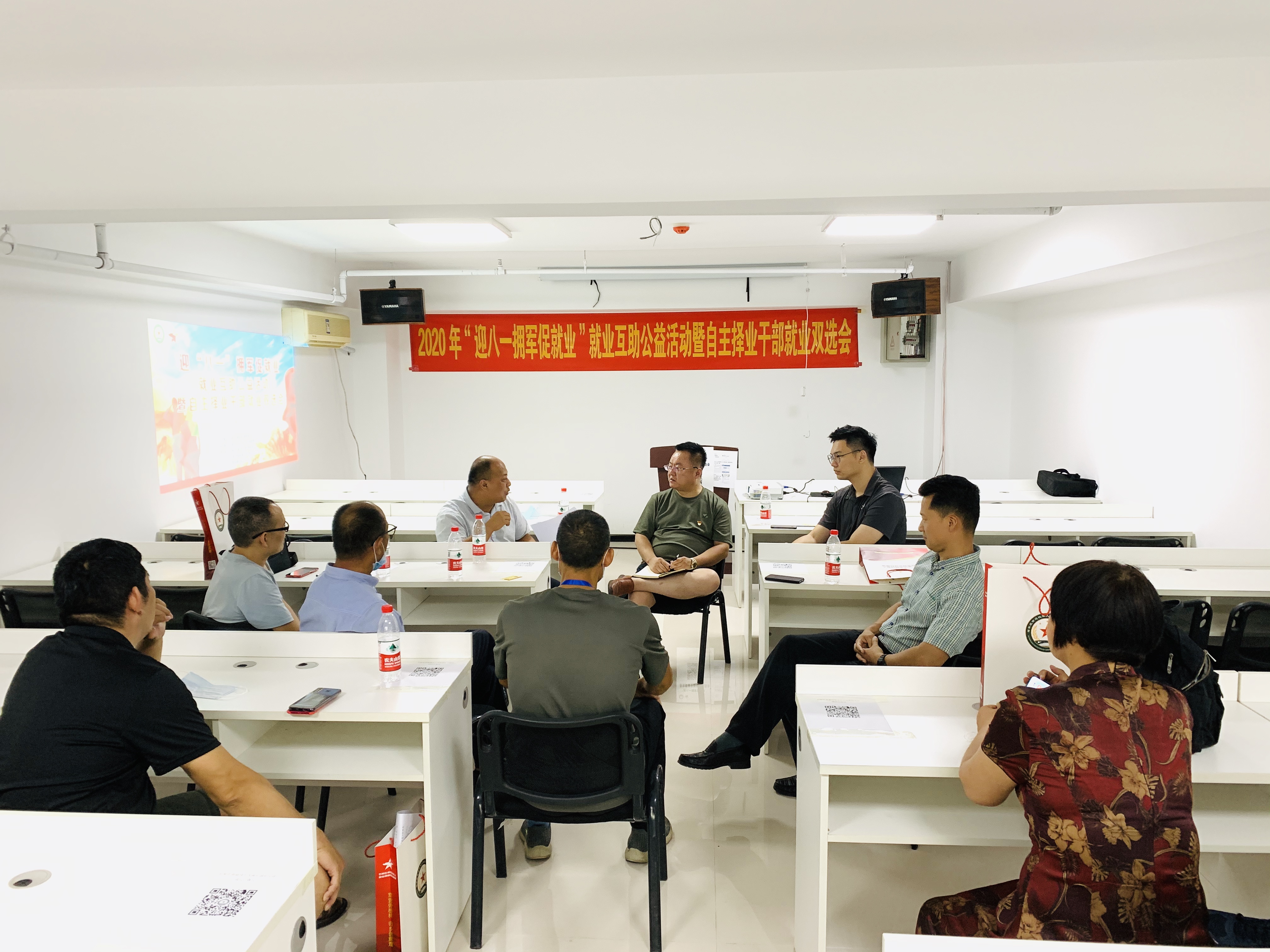 退役军人 企业 岗位 双选会 基地 智联招聘石家庄分公司 石家庄市退役军人就业创业综合基地 意向 徐玉军 魏宗华|“迎八一 拥军促就业”就业互助公益活动圆满举办