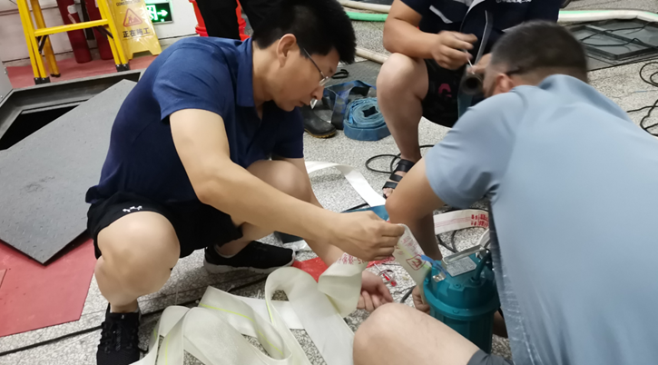 机房 枢纽 保定 中国电信 积水 雨水 保定公司 园区|中国电信保定分公司严守机房安全,保障通信畅通