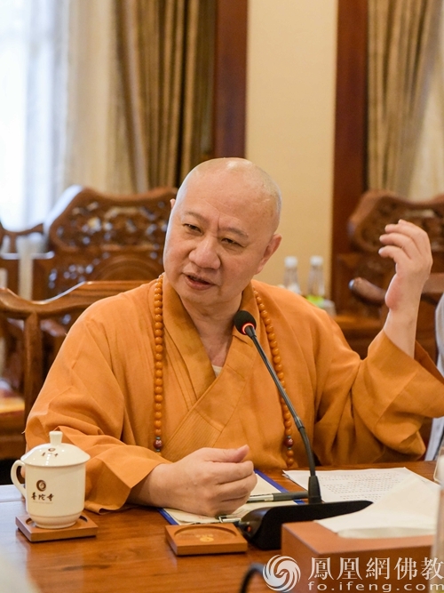 明生大和尚(图片来源:凤凰网佛教 摄影:珠海普陀寺)
