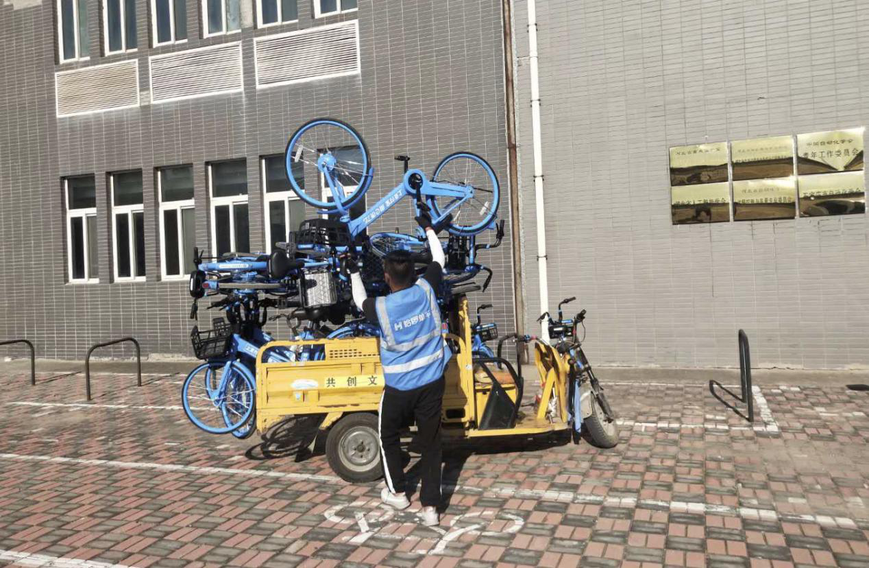 单车 校园 高校 师生 哈啰 用车 学子 河北师范大学 河北 点位|河北各高校迎来开学季 哈啰校园定制款共享单车在等你