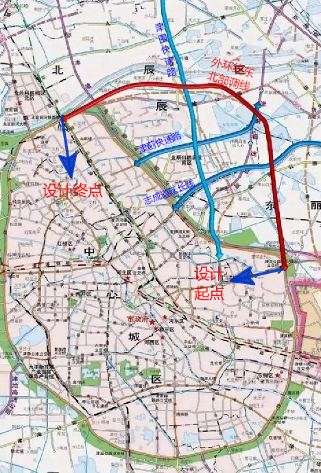 外环"拓圆"将于29日零时完成,北辰东丽板块迎来新飞跃-中国网地产