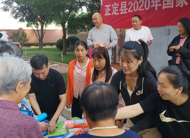 |正定县开展2020年网络安全进社区活动