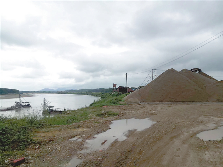 河道砂石开采方案_河道砂石资源费_河道砂石开采许可证