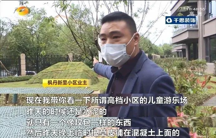 业主 小区 开发商 交房 草皮 样板房 收房 卖家|交房日“见闻”→样板房成“卖家秀”业主收房太失望