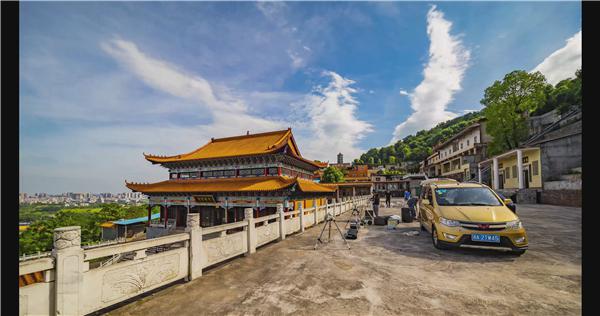 耒阳鹿峰寺,追金环日食.