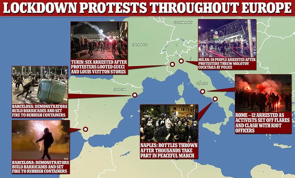 民主万花筒，抗疫不给营业：不给钱，就示威