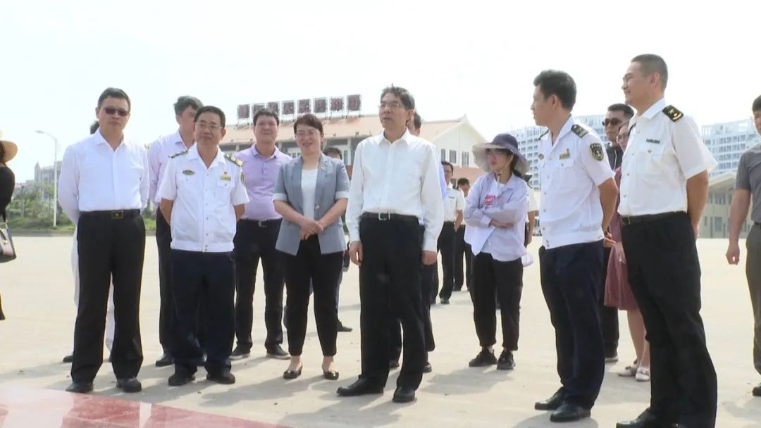 海关总署副署长,党委委员王令浚到东方开展调研