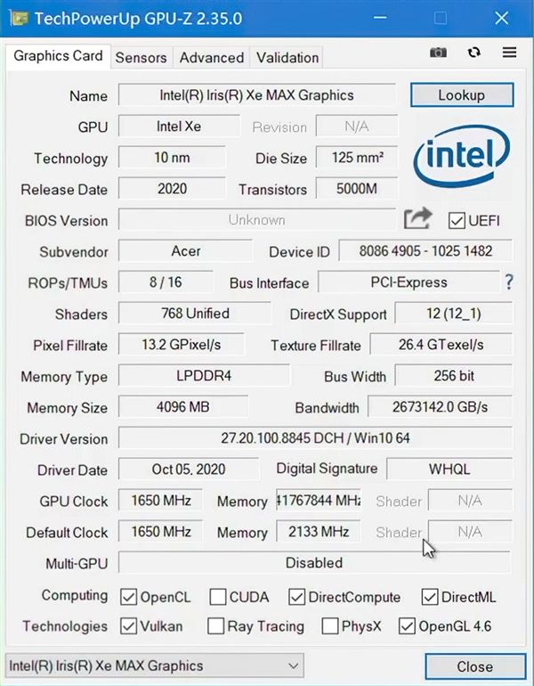 intel独立显卡首测竟然干掉mx450