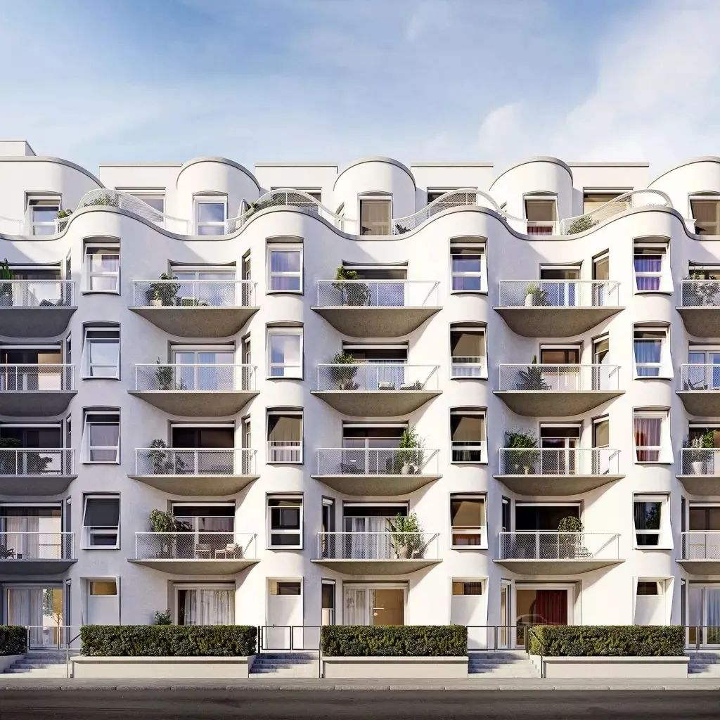鸟巢设计师在柏林墙旁建了5大豪宅,竟引富豪们疯狂预定!