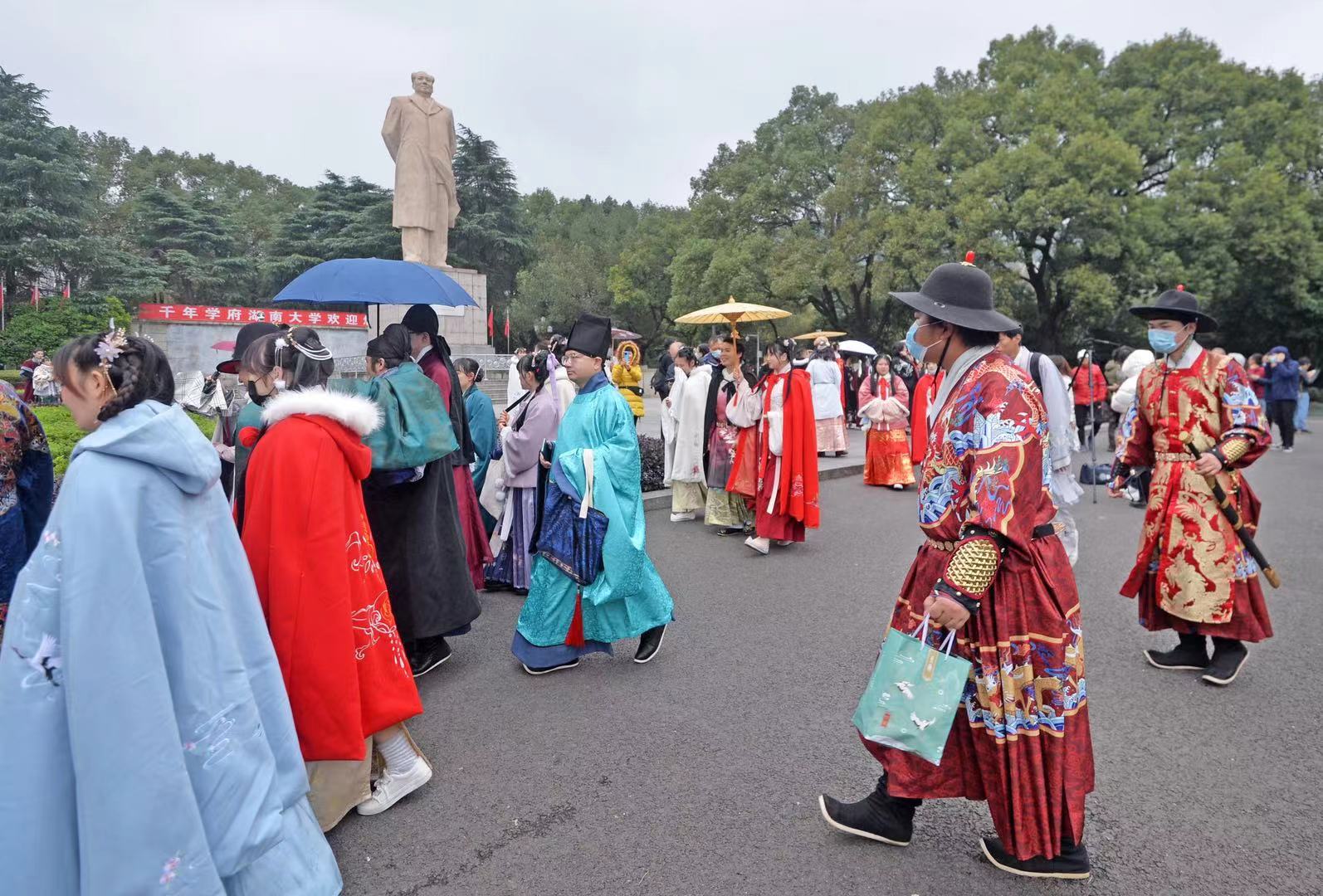 "媒体艺术之都"长沙 2020年国潮汉服节潮动星城