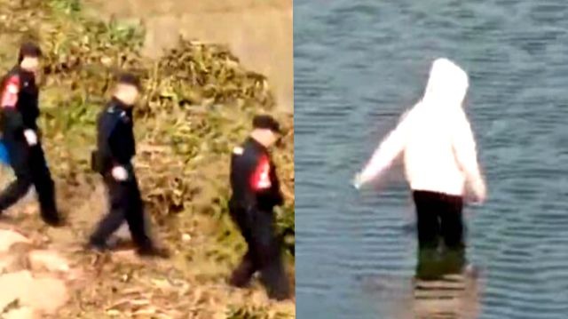 安徽警察目视女孩溺亡事件完整视频曝光