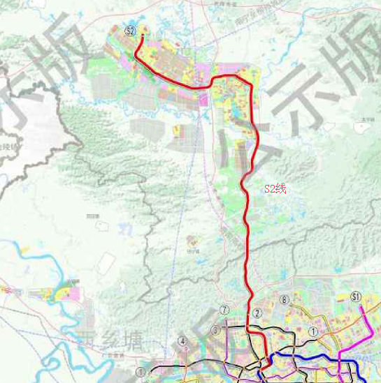 南宁地铁线最新规划共13条线路将至武鸣空港六景那马与大塘